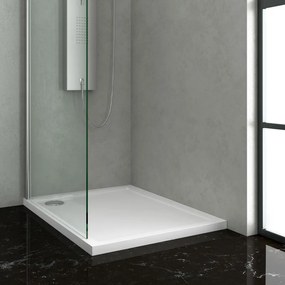 Ντουζιέρα ορθογώνια ακρυλική NEW FLAT KARAG 80x180x5,5cm - NFLAT-19 - NFLAT-19