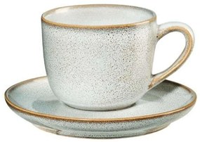 Φλυτζάνι Καφέ Με Πιατάκι Saisons 27110107 90ml Beige Asa Κεραμικό