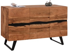 Buffet with 3 drawers Alicia from solid acacia wood  148X43,5X86