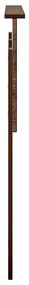 vidaXL Κεφαλάρι με κεφαλάρι Καφέ δρυς 120 cm Επεξεργασμένο ξύλο
