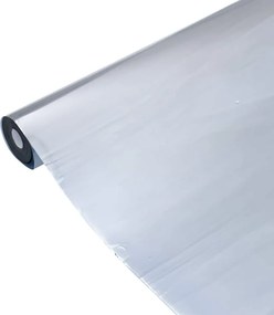 vidaXL Μεμβράνη Ηλιακή Αντιστατική Εφέ Ανάκλασης Ασημί 60x2000 εκ. PVC