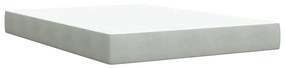 ΚΡΕΒΑΤΙ BOXSPRING ΜΕ ΣΤΡΩΜΑ ΑΝΟΙΧΤΟ ΓΚΡΙ 140X190 ΕΚ. ΒΕΛΟΥΔΙΝΟ 3285638