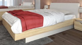 Κρεβάτι ξύλινο με δερμάτινη/ύφασμα PENELOPE 140x200 DIOMMI 45-298