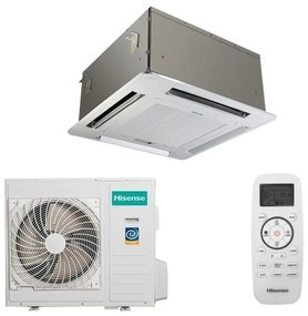 Hisense Compact Σύστημα Κλιματισμού Ψευδοροφής Κασέτα Κυκλικής Ροής Inverter 36000 BTU