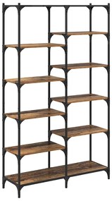 vidaXL Ράφι Βιβλίων Παλαιό ξύλο 100 x 32 x 170 εκ Επεξεργασμένο ξύλο