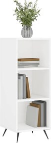 vidaXL Ραφιέρα Λευκή 34,5 x 32,5 x 90 εκ. από Επεξεργασμένο Ξύλο