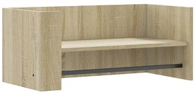 vidaXL Ράφι Τοίχου Sonoma Δρυς 70,5x35x30,5 εκ. από Επεξεργασμένο Ξύλο