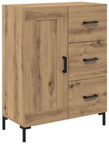 vidaXL Highboard Artisan Oak 69,5 x 34 x 180 εκ. Επεξεργασμένο ξύλο