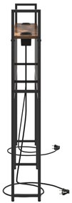 vidaXL Κεφαλάρι Αποθήκης Καπνιστή δρυς 160 cm Επεξεργασμένο ξύλο