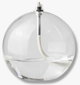 Λάμπα Λαδιού Aura Large - Γυαλί Διαφανής Ø10,5 x H6 cm METTE DITMER