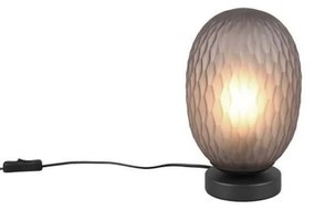 Φωτιστικό Επιτραπέζιο Facette 564200154 17x28cm 1xE27 25W Smoke Trio Lighting