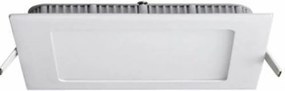 Τετράγωνο Χωνευτό LED Panel 14W με Ενδιάμεσο Φως 4000K 17.2x17.2εκ.
