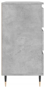 vidaXL Ντουλάπι Γκρι Σκυροδέματος 60x35x70 εκ. Επεξεργασμένο Ξύλο