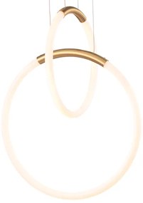 Φωτιστικό Κρεμαστο Aca ZM31LEDP40BR VENUS Οξυντέ (Bronzed) 3000K