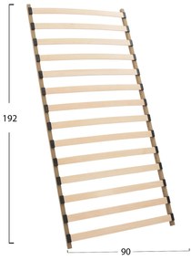 Τελαρο-Σομιες Με Ανατομικες Ταβλες 90x192 Για Κρεβατι 90x200