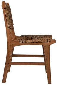 ΚΑΡΕΚΛΑ ΜΑΣΙΦ ΞΥΛΟ ΤΙΚ ΦΥΣΙΚΟ  51x60,5x88 εκ.