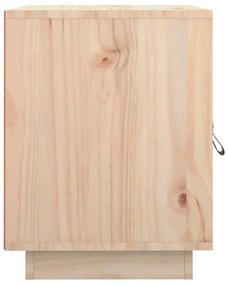 vidaXL Κομοδίνα 2 τεμ. 40 x 34 x 45 εκ. από Μασίφ Ξύλο Πεύκου