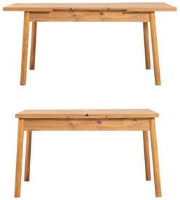 Τραπέζι Jemmy Megapap επεκτεινόμενο χρώμα atlantic pine 120/153x75x77εκ.