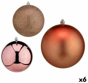Σετ Χριστουγεννιάτικες Μπάλες Krist+ Χαλκός Πλαστική ύλη (x6)