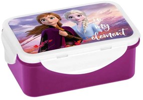 Geda Labels Φαγητοδοχείο Frozen 2 Anna And Elsa 650ml PP BPA Free Μωβ GE13812