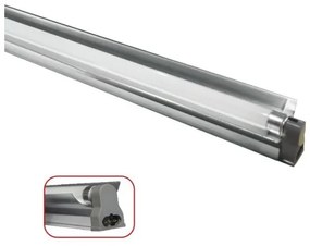 Σκαφάκι Γραμμικό Φωτιστικό G5 28W IP20 GNT528MLF Aca-GNT528MLF-Ασημί GNT528MLF