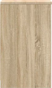 vidaXL ντουλάπι αποθήκευσης γκαράζ 30x51x85 εκ μασίφ ξύλο πεύκο