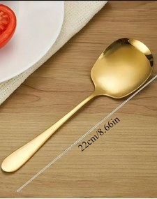 Σετ 2 τεμαχίων κουτάλας σερβιρίσματος από ανοξείδωτο ατσάλι