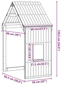 ΟΡΟΦΗ ΚΡΕΒΑΤΙΟΥ ΠΑΙΔΙΚΗ ΚΑΦΕ 60X99X139,5 ΕΚ. ΜΑΣΙΦ ΞΥΛΟ ΠΕΥΚΟΥ 846890