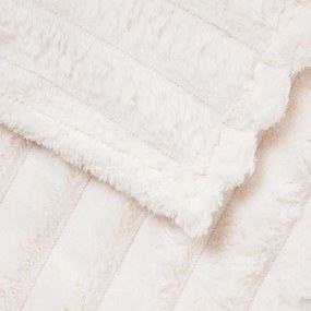vidaXL Ριχτάρια 6 pcs Κρεμ 270 x 240 cm Μαλλί