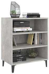 vidaXL Ντουλάπι Γκρι Σκυροδέματος 57x35x70 εκ. Επεξεργασμένο Ξύλο