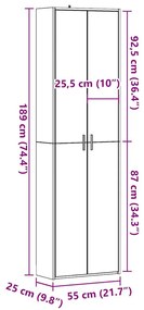 ΝΤΟΥΛΑΠΑ ΔΙΑΔΡΟΜΟΥ ΠΑΛΙΟ ΞΥΛΟ 55 X 25 X 189 ΕΚ. ΑΠΟ ΜΟΡΙΟΣΑΝΙΔΑ 856030