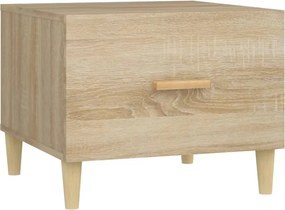 vidaXL Τραπεζάκια Σαλονιού 2 τεμ Sonoma Δρυς 50x50x40 εκ Επεξ. Ξύλο