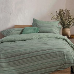 Σεντόνια Υπέρδιπλα (Σετ) Nef-Nef Homeware Smart Degree Green Πράσινο ΜΕ ΛΑΣΤΙΧΟ 160x200+35