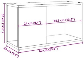 ΈΠΙΠΛΟ ΤΗΛΕΟΡΑΣΗΣ ΠΑΛΙΟ ΞΥΛΟ 60 X 24 X 32 ΕΚ. ΑΠΟ ΜΟΡΙΟΣΑΝΙΔΑ 856726