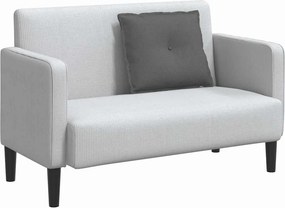 vidaXL Μαξιλάρι Πλάτης Σκούρο Γκρι 60 x 19 x 50 εκ ύφασμα