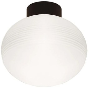 Φωτιστικό Οροφής - Πλαφονιέρα Angelo 4249000 E27 Opal Viokef Metal, Glass