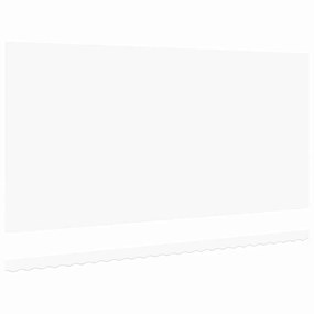 vidaXL Ύφασμα αντικατάστασης τέντας Λευκό 600 x 300 εκ Καραβόπανο