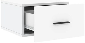 vidaXL Κομοδίνα Επιτοίχια 2 τεμ. Λευκά 35x35x20 εκ.