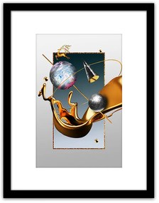 Πίνακας Σε Κορνίζα ArteLibre Πλαστικό 'Abstract' 35x45x1.8cm-14680087
