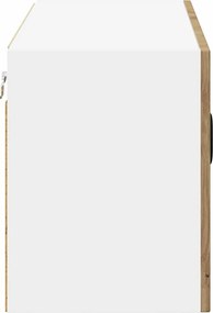 vidaXL Ντουλάπα Τοίχου LUCCA Artisan Δρυς 80 x 31 x 40 εκ