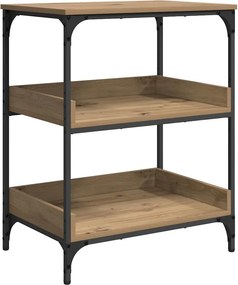 vidaXL Καρότσι Κουζίνας Artisan Oak 60 x 41 x 80.5 εκ.