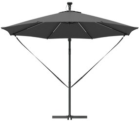 vidaXL Ομπρέλα Cantilever Banana Ανθρακί 294 x 294 x 248 cm