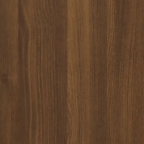 vidaXL Σετ Επίπλων Τηλεόρασης/Βιβλιοθήκης 3Τεμ 180x30x180εκ Καφέ Δρυς
