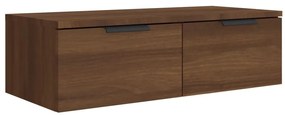 vidaXL Ντουλάπια Τοίχου 2 τεμ. Καφέ δρυς 68x30x20 εκ. Επεξ. Ξύλο