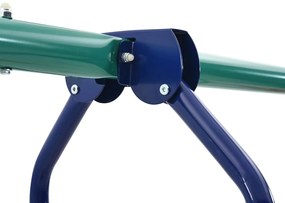 vidaXL Σετ Κούνιας 3 Θέσεων Ατσάλινο