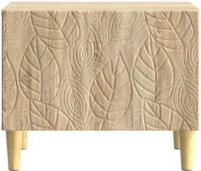 vidaXL Τραπεζάκι σαλονιού Sonoma Δρυς 50 x 49 x 40 εκ