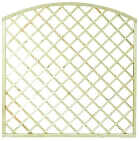 Ξύλινο Καφασωτό διαγώνιο αψίδα 12x12 180(Y) x 180εκ