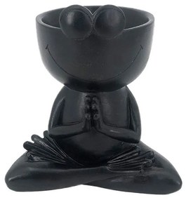 Κασπώ Opolo 022752 13,7x9,3xH14,8cm Black Polyresin