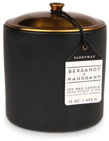 Αρωματικό Κερί Hygge Bergamot &amp; Mahogany 425gr Paddywax Κερί Σόγιας