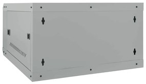 vidaXL Ντουλάπα δικτύου με αποθήκευση Γκρι 53 x 60 x 30 εκ Ατσάλι